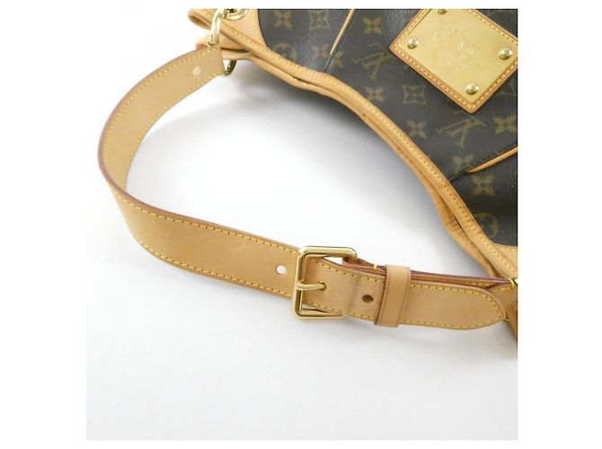 Borsa a Spalla Louis Vuitton Monogram Galliera PM Marrone - vista 7