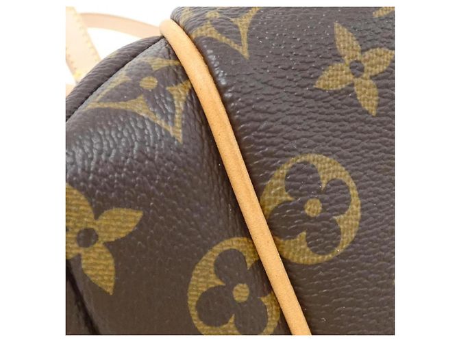 Borsa Louis Vuitton Monogram Totally MM Marrone - vista 2