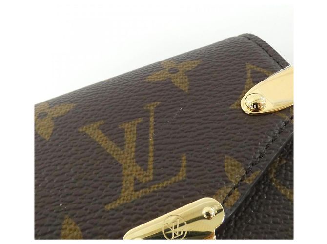 Pochette borsa per telefono Louis Vuitton Monogram Marrone - vista 4