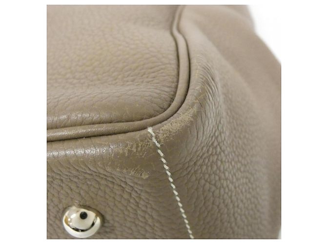 Hermès Borsa Cabas Hermes Victoria II Taupe - vista 2
