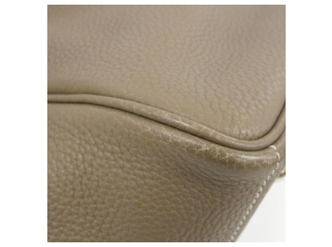 Hermès Borsa Cabas Hermes Victoria II Taupe - vista 3