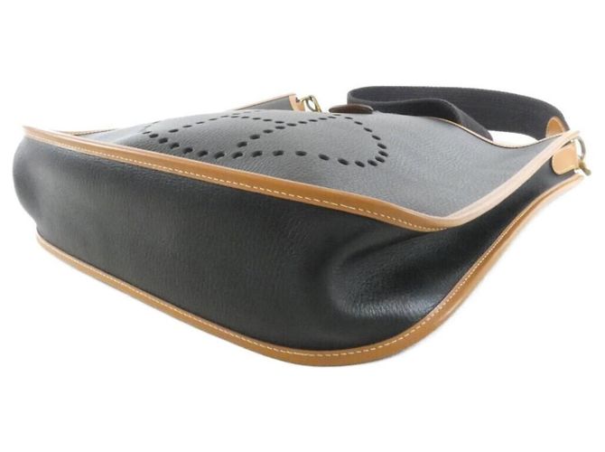 Hermès Borsa a Spalla Hermes Evelyne GM Nero - vista 3