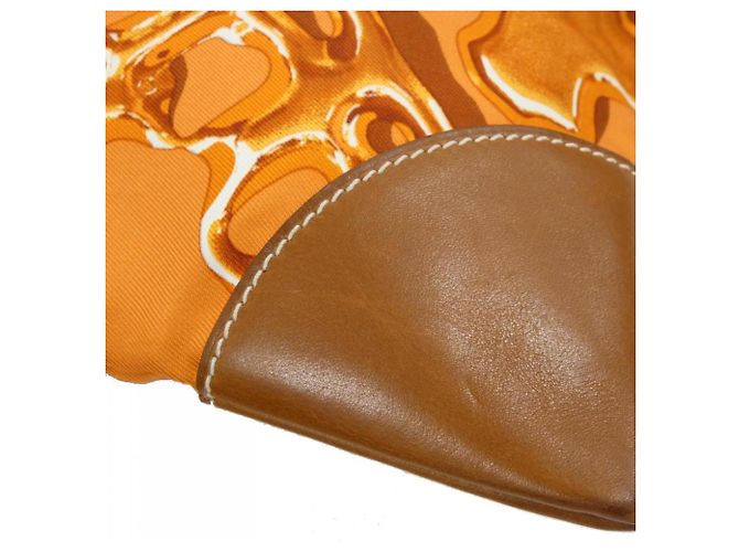 Hermès Borsa a tracolla Hermes VIF ARGENT Silky City PM Rosso Arancione - vista 4