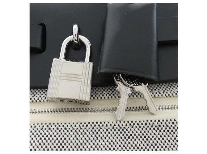 Hermès Borsa Hermes Herbag Zip PM Nero Crudo - vista 5