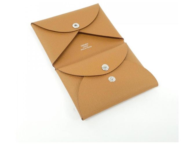 Hermès Monedero Calvi Duo Hermes Dorado - vista 2