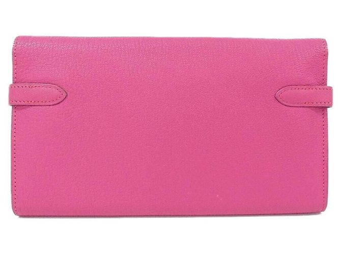 Hermès Hermes Kelly Classic Long Wallet Pink - Ansicht 2