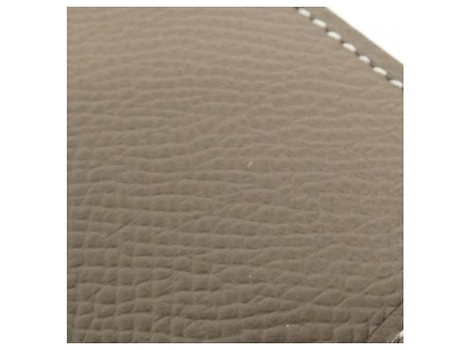 Hermès Cartera larga Hermes Kelly Classic en Etoupe Gray Gris pardo - vista 6