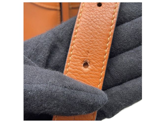 Borsa a mano in pelle Loewe Hammock Small Marrone - vista 16