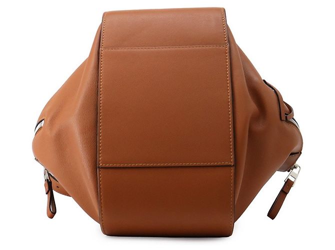 Borsa a mano in pelle Loewe Hammock Small Marrone - vista 3