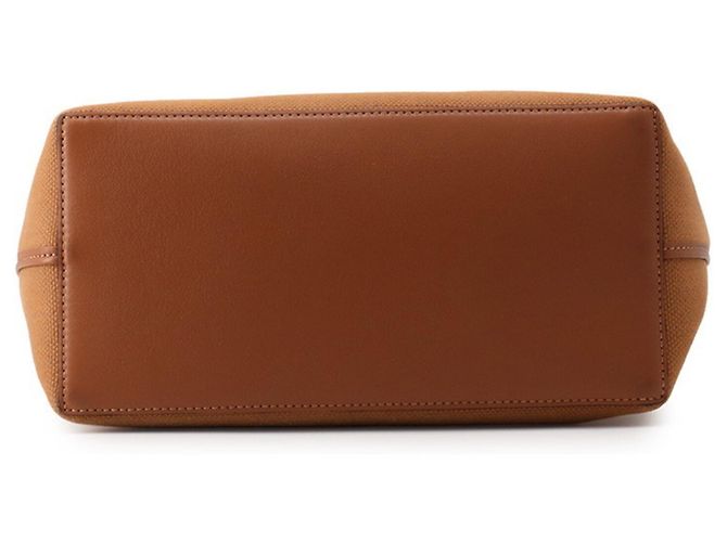 Borsa Tote Loewe Anagram Small in jacquard e pelle di vitello - vista 3