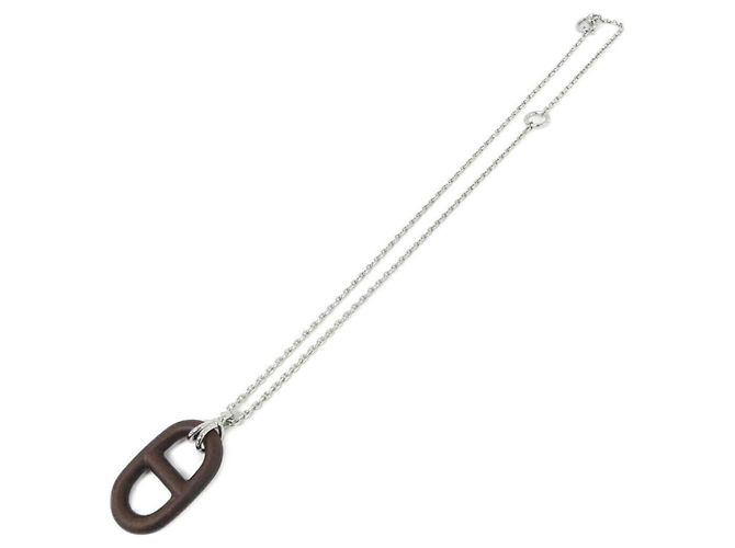 Hermès Hermès Chaine d'Ancre Halskette Braun - Ansicht 2
