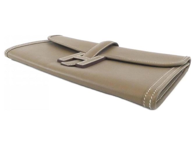 Hermès Borsa Hermes Jige Elan Taupe - vista 3