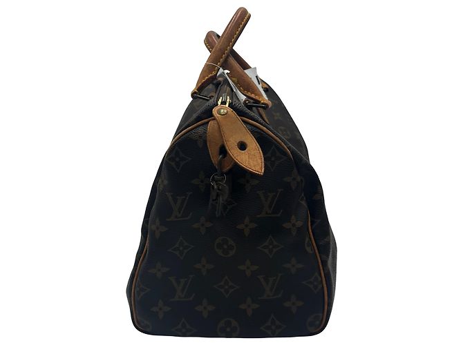 Louis Vuitton Speedy Monogram Canvas 30 Marrone - vista 4