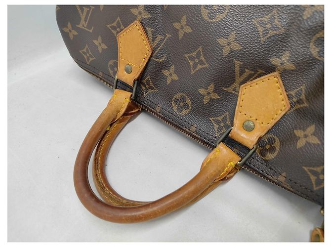 Louis Vuitton Speedy Monogram Canvas 30 Marrone - vista 7