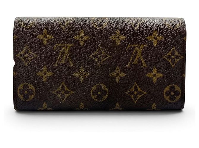 Portafoglio Sarah Louis Vuitton Monogram Canvas Marrone - vista 2