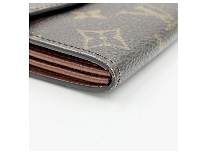 Portafoglio Sarah Louis Vuitton Monogram Canvas Marrone - vista 3