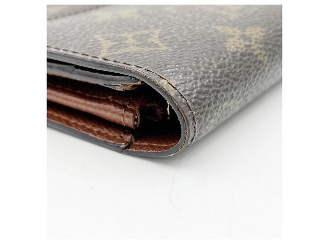 Portafoglio Sarah Louis Vuitton Monogram Canvas Marrone - vista 5