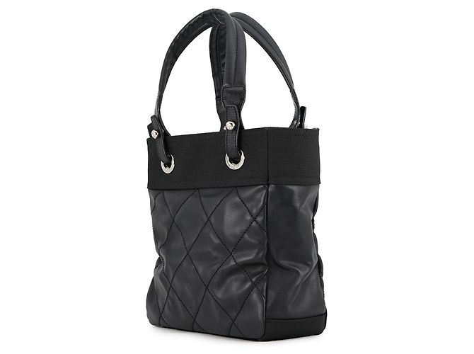 Chanel Paris Biarritz Tote PM Matelassé Nero - vista 2