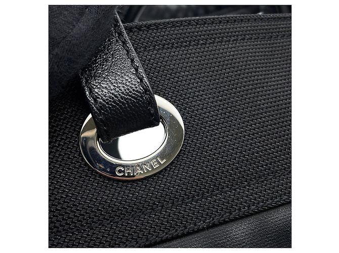 Chanel Paris Biarritz Tote PM Matelassé Nero - vista 6