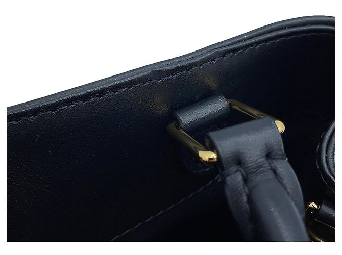 Borsa Louis Vuitton Monogram Empreinte Avenue PM Nero - vista 10