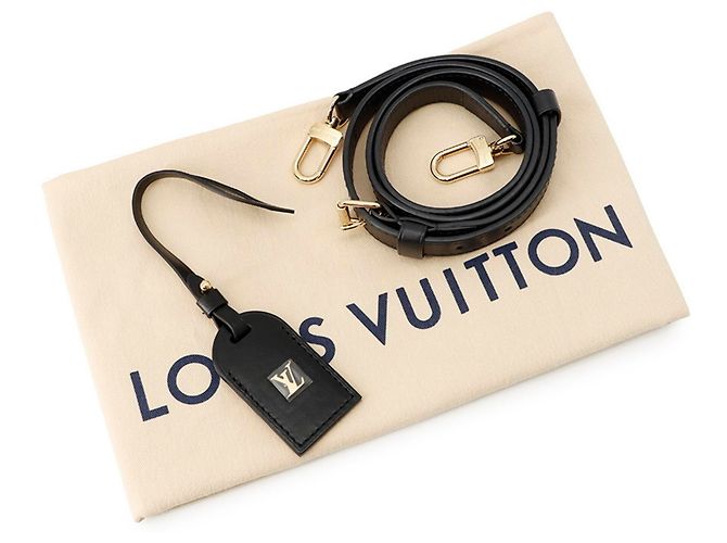 Borsa Louis Vuitton Monogram Empreinte Avenue PM Nero - vista 18