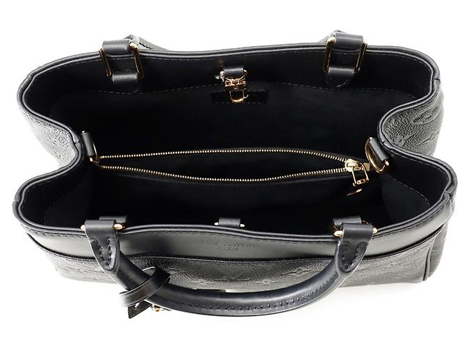 Borsa Louis Vuitton Monogram Empreinte Avenue PM Nero - vista 6