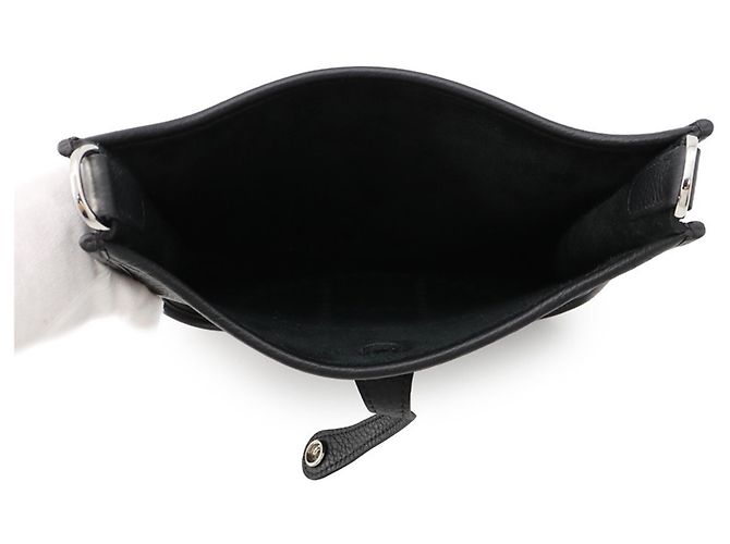 Hermès Borsa a tracolla Hermes Evelyne 3 Nero - vista 5