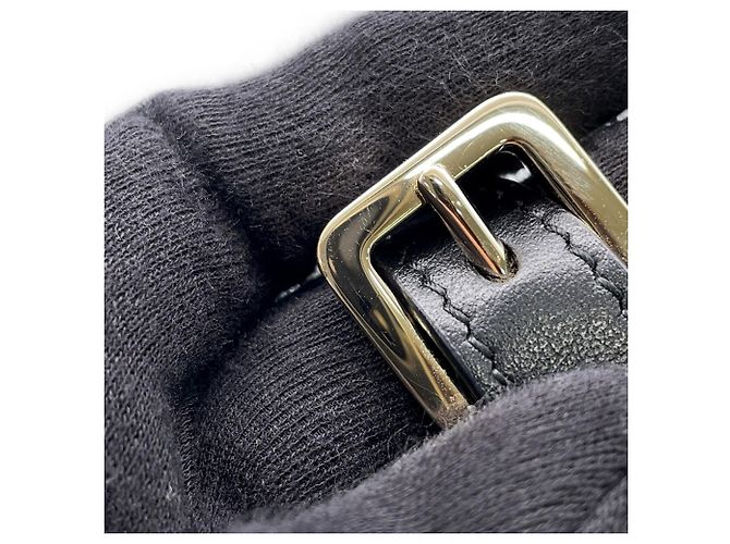 Borsa in pelle nera Christian Dior Nero - vista 13