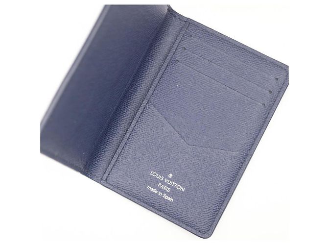 Louis Vuitton Monogram Watercolor Kartenetui Weiß Blau Monogramm - Ansicht 6