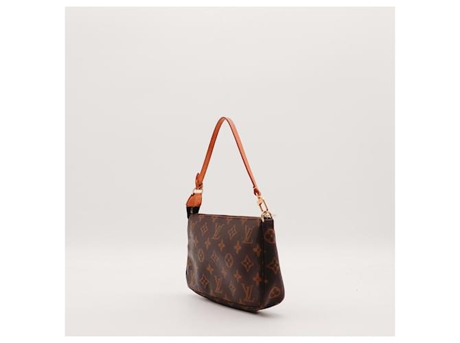 Organizer Louis Vuitton Pochette Accessoires Monogram Marrone Monogramma - vista 2