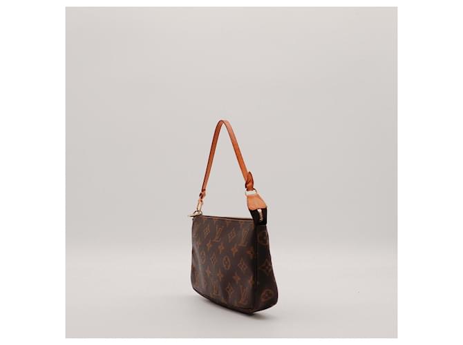 Organizer Louis Vuitton Pochette Accessoires Monogram Marrone Monogramma - vista 4