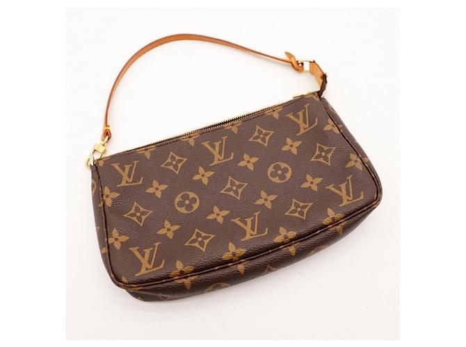 Organizer Louis Vuitton Pochette Accessoires Monogram Marrone Monogramma - vista 6