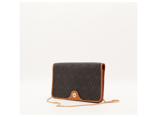 Christian Dior Monogram Schultertasche Braun - Ansicht 2