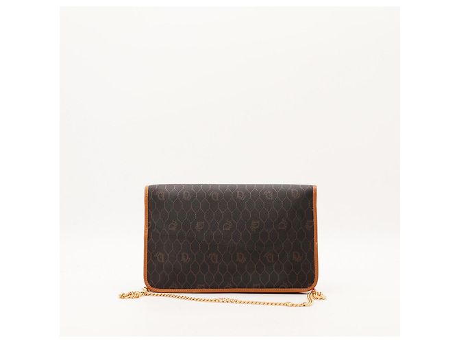 Christian Dior Monogram Schultertasche Braun - Ansicht 3