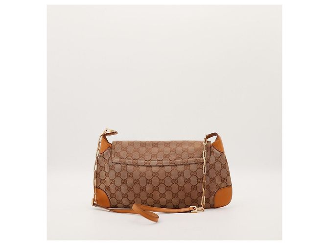 Borsa a tracolla Gucci GG Monogram Marrone Monogramma - vista 3