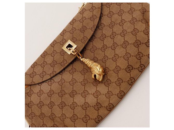 Borsa a tracolla Gucci GG Monogram Marrone Monogramma - vista 6