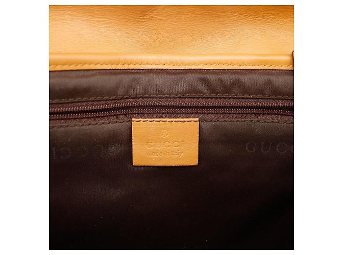 Borsa a tracolla in tela Monogram Gucci Marrone Monogramma - vista 8