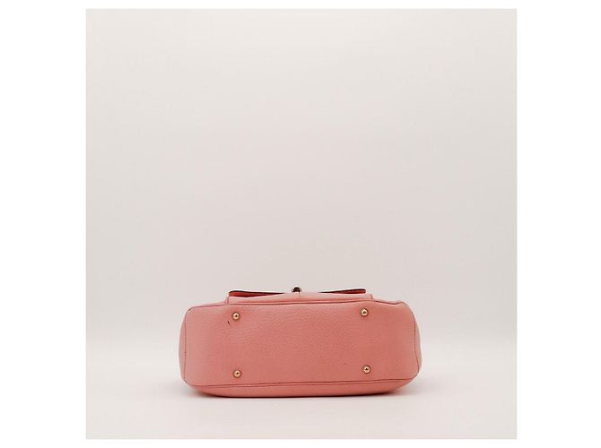 Gucci Bamboo Classic Borsa Hobo in pelle rosa - vista 5