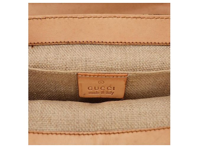 Bolsa de alça Gucci Bamboo Floral Print Canvas and Leather Marrom Rosa Vermelho Azul Bege Verde - vista 8