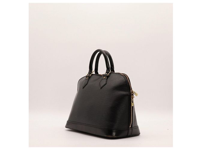 Borsa Louis Vuitton Alma BB Epi Leather Nero - vista 2