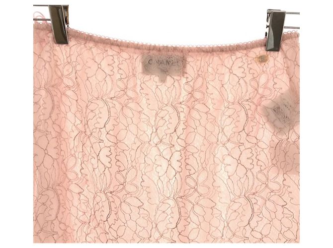 Abito in pizzo rosa Chanel - vista 4