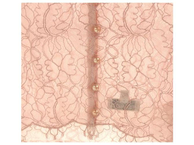 Abito in pizzo rosa Chanel - vista 5