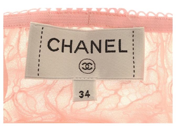 Abito in pizzo rosa Chanel - vista 6