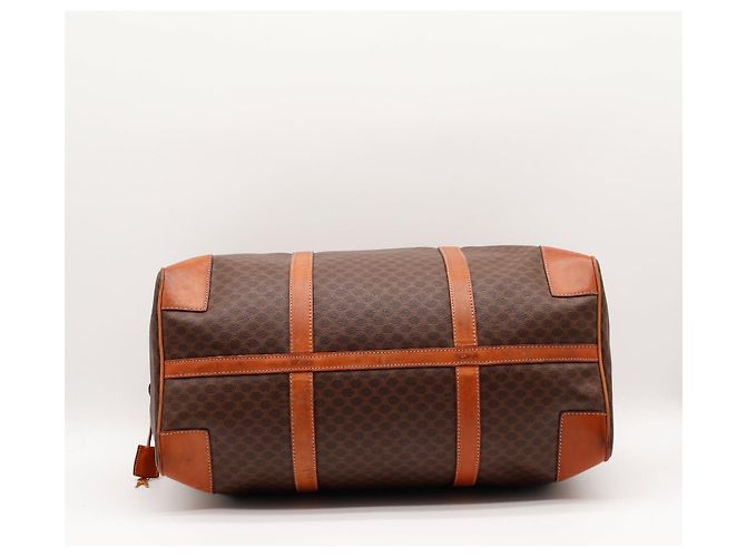 Borsa Boston Céline Macadam in tela rivestita Marrone - vista 5