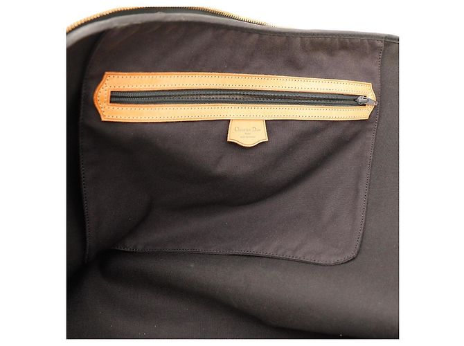 Borsa Boston Monogram Christian Dior Marrone Monogramma - vista 10