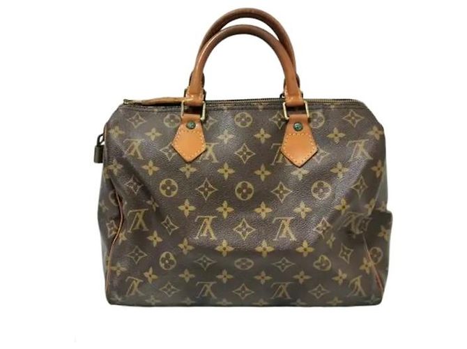 Louis Vuitton Speedy Monogram Canvas 30 Marrone - vista 2