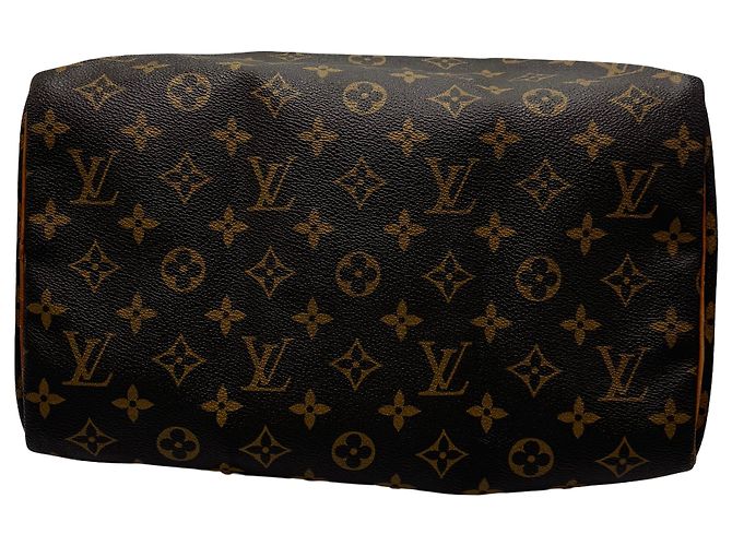Louis Vuitton Speedy Monogram Canvas 30 Marrone - vista 3