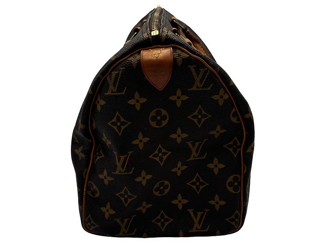 Louis Vuitton Speedy Monogram Canvas 30 Marrone - vista 4