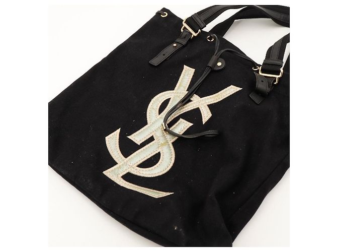 Yves Saint Laurent Rive Gauche Shopper Schwarz - Ansicht 6