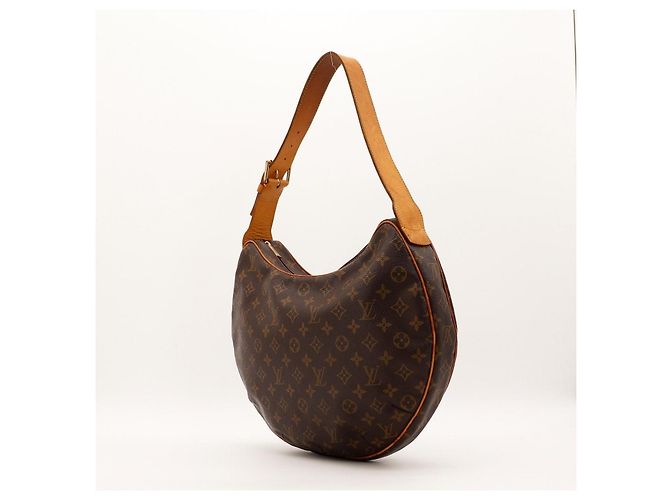 Louis Vuitton Borsa a Spalla Croissant MM Monogram Marrone - vista 2